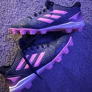 girls, Adidas cleats,  size 4